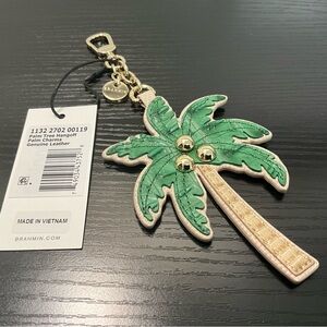 Brahmin Palm Tree Purse Charm Tassel Hang Off SOLD OUT Style